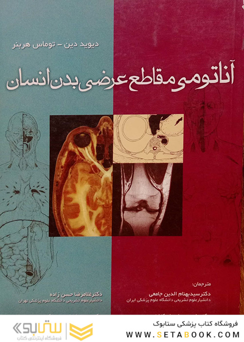 آناتومی مقاطع عرضی بدن انسان