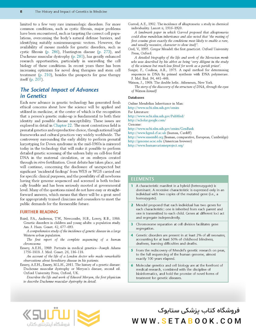 Emery's Elements of Medical Genetics