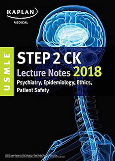 عکس کتاب USMLE Step 2 CK Lecture Notes 2018: Psychiatry, Epidemiology, Ethics, Patient Safety