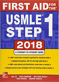 عکس کتاب First Aid for the USMLE Step 1 2018