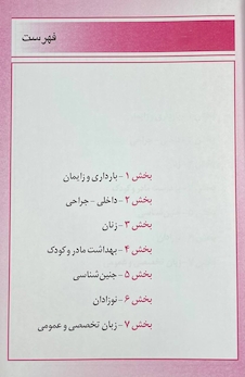 عکس درسنامه جامع مامایی (خلاصه دروس)
