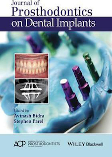 عکس Journal of Prosthodontics on Dental Implants