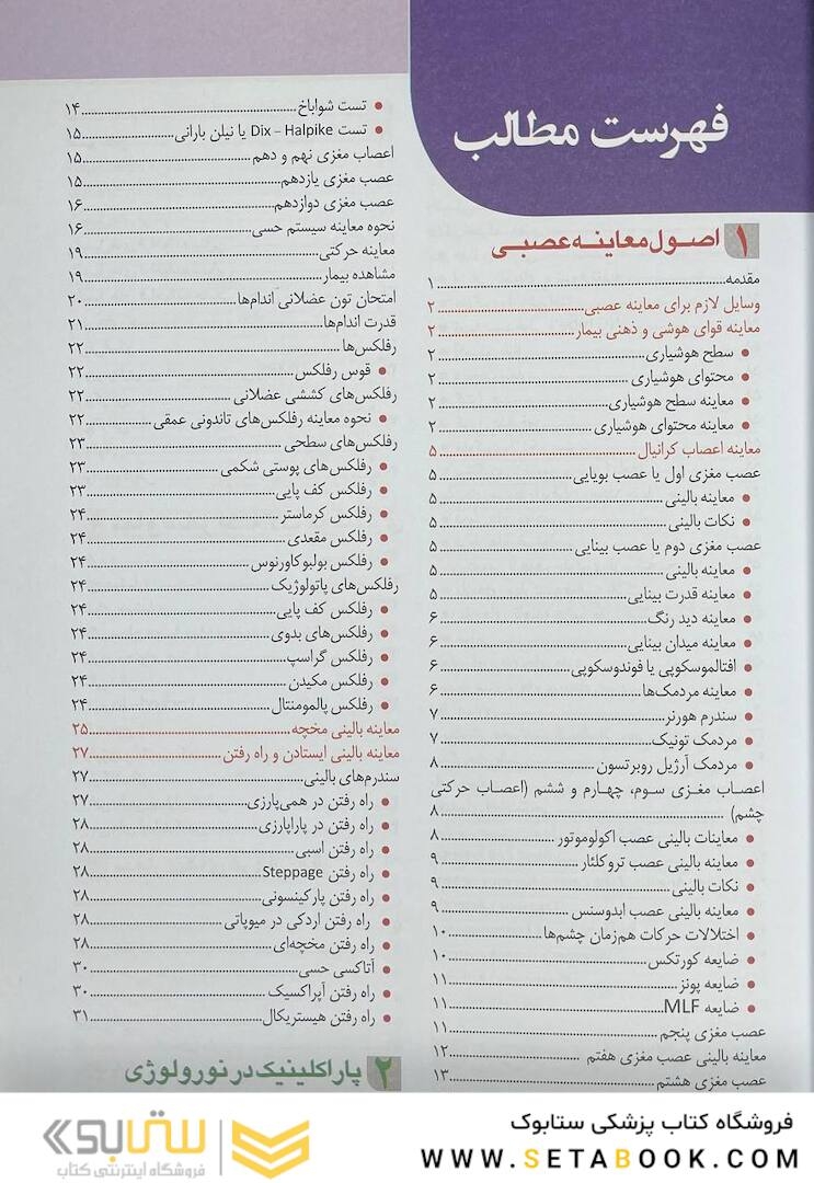 درسنامه بیماری های مغز و اعصاب