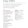 Easy EMG : A Guide to Performing Nerve Conduction Studies and Electromyography