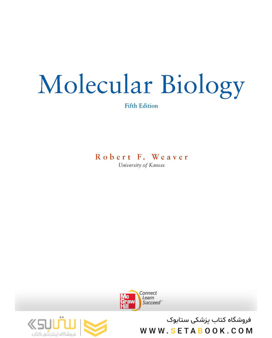 Molecular Biology 5th Edition 2012
