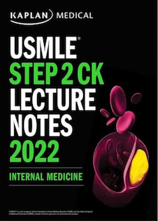 عکس USMLE Step 2 CK Lecture Notes 2022: Internal Medicine