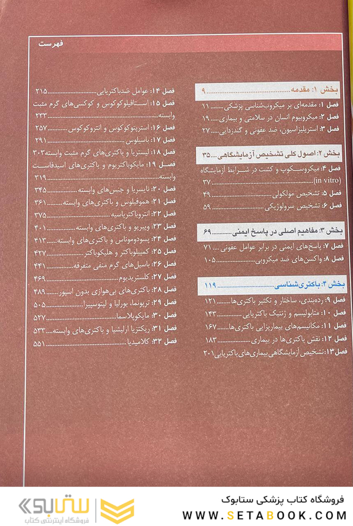 میکروب شناسی پزشکی باکتری شناسی مورای 2021 عمومی - اختصاصی