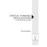 2015 Critical Thinking Skills Success in 20 Minutes a Day 3rd Edition