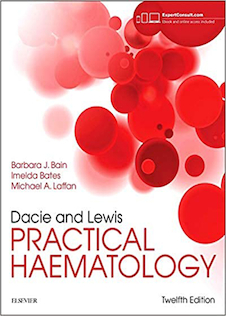 عکس Dacie and Lewis Practical Haematology 12th Edition