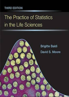عکس The Practice of Statistics in the Life Sciences w/ CrunchIt/EESEE Access Card2014تمرین آمار در علوم زیستی