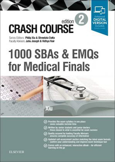 عکس Crash Course 1000 SBAs and EMQs for Medical Finals 2nd Edition2019
