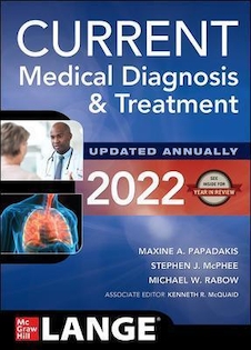 عکس CURRENT Medical Diagnosis and Treatment 2022 61st Edición