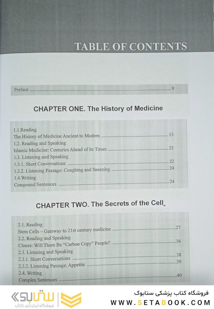 Medical English for the student of medicine