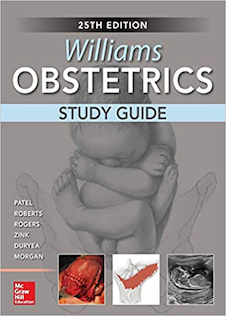 عکس Williams Obstetrics, Study Guide 25th Edition 2019