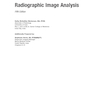Workbook for Radiographic Image Analysis 5th Edicion