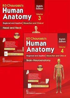 عکس BD Chaurasia’s Human Anatomy: Volumes 3 - 4, 8th Edition2019