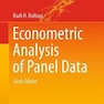 Econometric Analysis of Panel Data (Springer Texts in Business and Economics) 6th ed