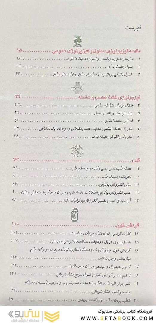 چکیده فیزیولوژی پزشکی گایتون 2021