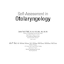 Self-Assessment in Otolaryngology