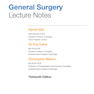 Lecture Notes: General Surgery