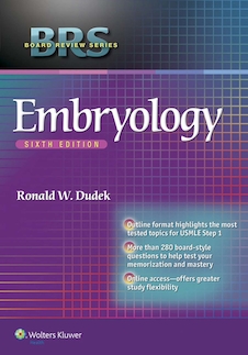 عکس جنین شناسی نسخه ششم  BRS Embryology (Board Review Series) Sixth Edition BRS  