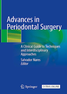 عکس  Advances in Periodontal Surgery: A Clinical Guide to Techniques and Interdisciplinary Approaches 1st ed. 2020 Edition پیشرفت در جراحی پریودنتال: راهنمای بالینی تکنیک ها و رویکردهای بین رشته ای