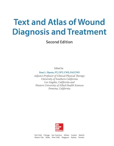 عکس 2019 Text and Atlas of Wound Diagnosis and Treatment, Second Edition 2nd Edition