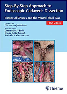 عکس Step-By-Step Approach to Endoscopic Cadaveric Dissection, ed 1 : Paranasal Sinuses and the Ventral Skull Base رویکرد گام به گام آندوسکوپی2019