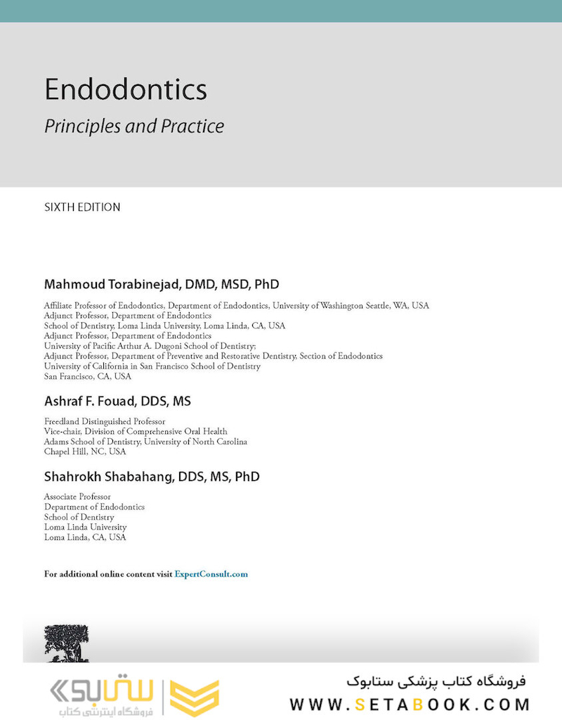 Endodontics: Principles and Practice 6th Edition 2021