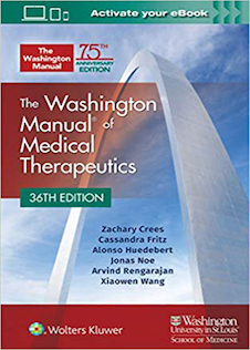 عکس The Washington Manual of Medical Therapeutics  Thirty-Sixth Edition 2020