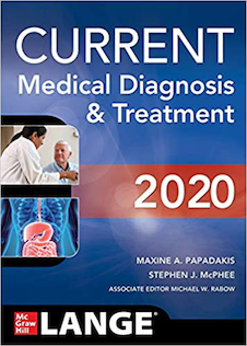 عکس CURRENT Medical Diagnosis and Treatment 2020 59th Edition کارنت تشخیص و درمان داخلی