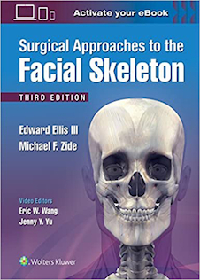 عکس Surgical Approaches to the Facial Skeleton Third Edition روش های جراحی به اسکلت صورت 2019