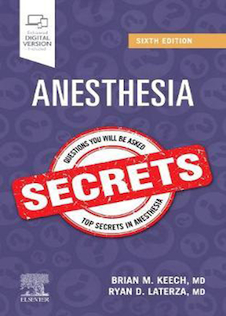 عکس 2020 Anesthesia Secrets 6th Edition