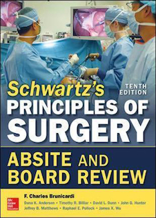عکس Schwartz’s Principles of Surgery ABSITE and Board Review, 10th Edition2016 اصول جراحی