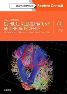 عکس Fitzgerald’s Clinical Neuroanatomy and Neuroscience 7th Edition 2015