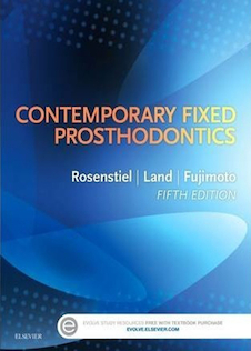 عکس Contemporary Fixed Prosthodontics 5th Edition2015 پروتزهای دندانی معاصر ثابت