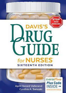 عکس Davis’s Drug Guide for Nurses 16th Edition2018 راهنمای دارویی دیویس برای پرستاران