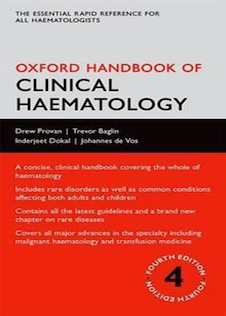 عکس Oxford Handbook of Clinical Haematology, 4th Edition2015 آکسفورد راهنمای خون شناسی بالینی
