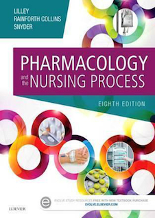 عکس Pharmacology and the Nursing Process 8th Edition2016 داروشناسی و فرآیند پرستاری
