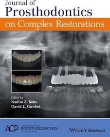 عکس Journal of Prosthodontics on Complex Restorations
