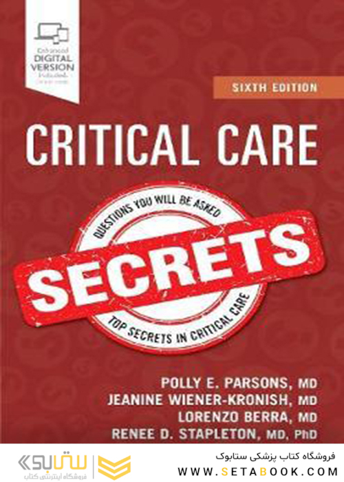 Critical Care Secrets, 6th Edition2018 اسرار مراقبت های ویژه