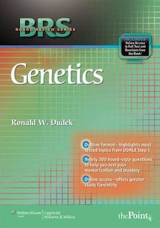 عکس BRS Genetics (Board Review Series) 1st Edition2009 ژنتیک بی آر اس (سری بررسی هیئت مدیره)