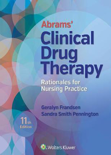عکس Abrams’ Clinical Drug Therapy, 11th Edition2017 درمان دارویی بالینی آبرامز