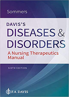 عکس Davis’s Diseases and Disorders: A Nursing Therapeutics Manual 6th Edition2018  بیماریها و اختلالات دیویس: یک کتابچه راهنمای پرستاری