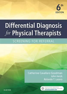 عکس Differential Diagnosis for Physical Therapists: Screening for Referral 6th Edition2017 تشخیص افتراقی برای درمانگران فیزیکی: غربالگری برای مراجعه
