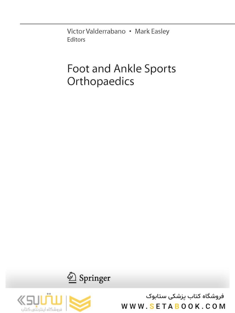 Foot and Ankle Sports Orthopaedics, 1st Edition2017