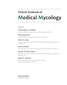 عکس Oxford Textbook of Medical Mycology, 1st Edition 2018