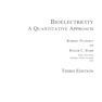 Bioelectricity: A Quantitative Approach, 3rd Edition 2014
