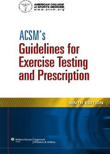 عکس ACSM’s Guidelines for Exercise Testing and Prescription 9th Edition2013 رهنمودهایی برای تست ورزش