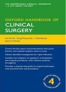 عکس Oxford Handbook of Clinical Surgery, 4th edition